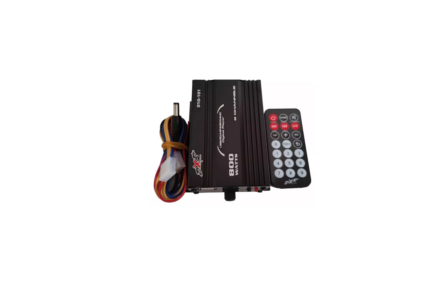 Amplificador 2 Canales 800W Negro 010-101 Radox