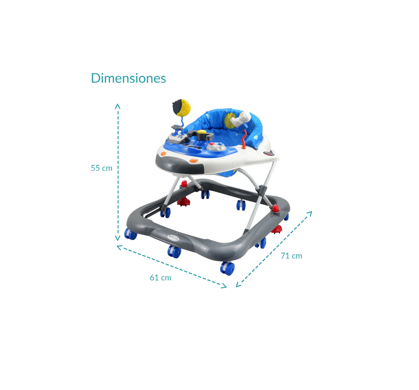 Andadera Nave Espacial Prinsel