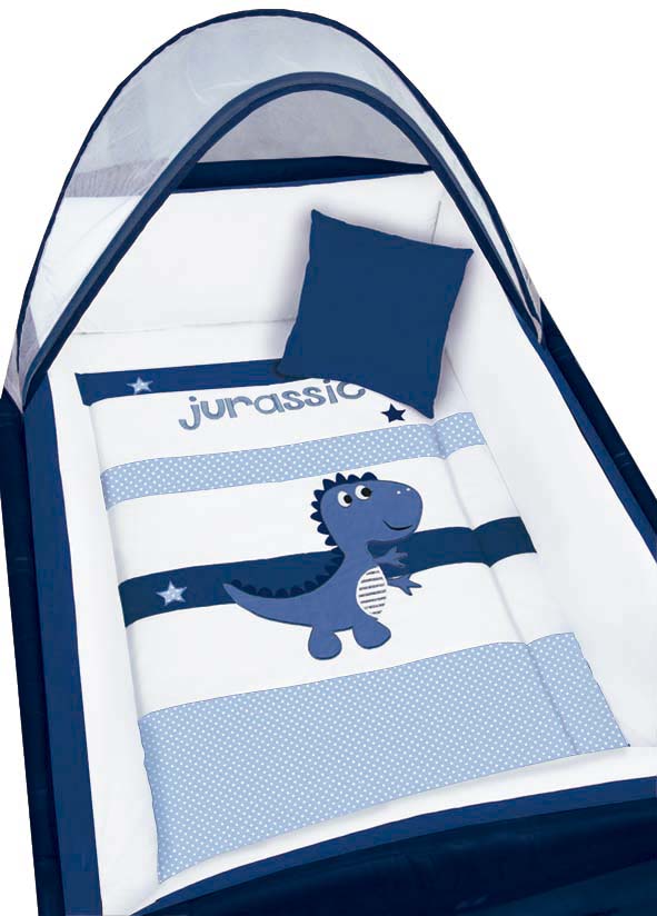 Set De Edredón Para Cuna Viajera Jurassic Baby Baby