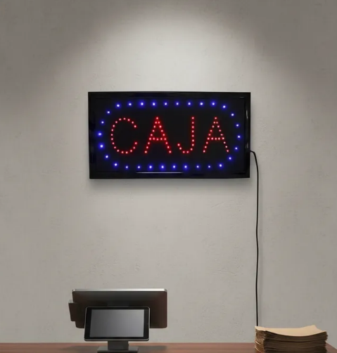 Anuncio Luminoso Led De Caja Para Negocio Radox 246-407