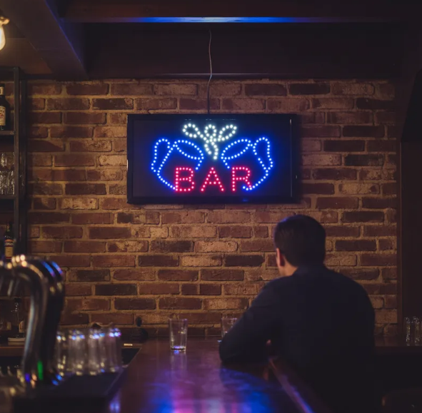 Anuncio Luminoso Led De Bar Para Negocio Radox 246-403