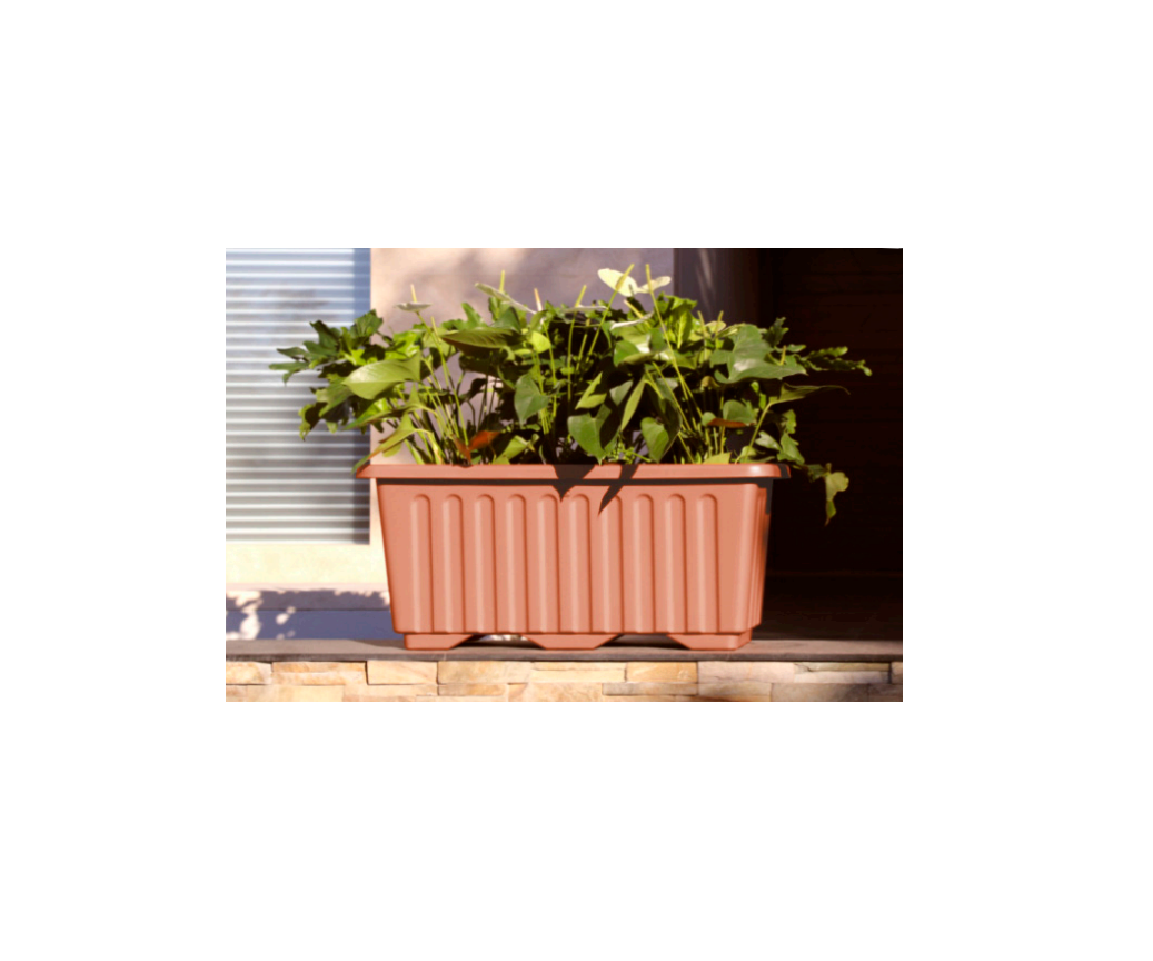 Maceta Jardinera Griega La Ardilla Barro JARG7001