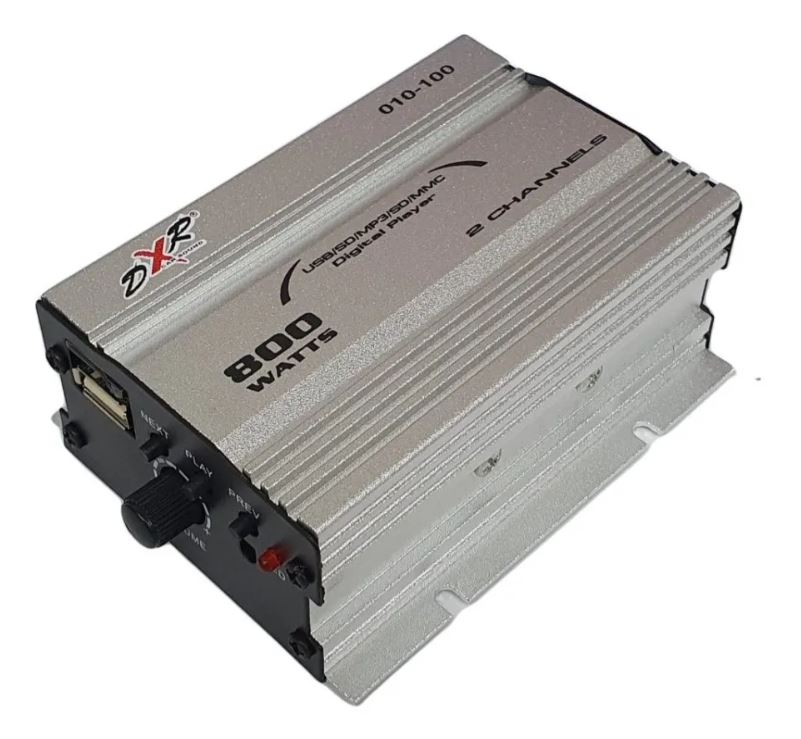 Amplificador 2 Canales 800W Gris 010-100 Radox
