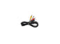 Cable Audio/video 3 Plug Rca 1 Plug 3.5 De 1.8 Metros 080-333 Radox