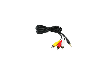 Cable Audio/video 3 Plug Rca 1 Plug 3.5 De 1.8 Metros 080-333 Radox