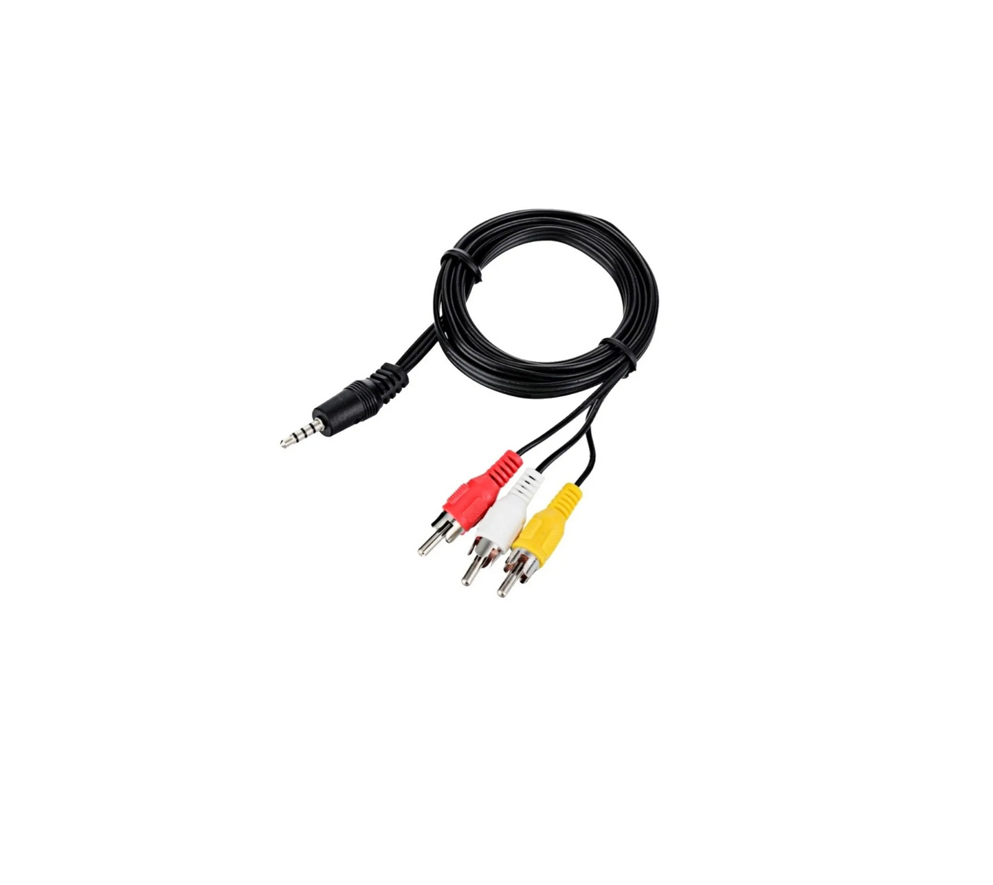 Cable Audio/video 3 Plug Rca 1 Plug 3.5 De 1.8 Metros 080-333 Radox