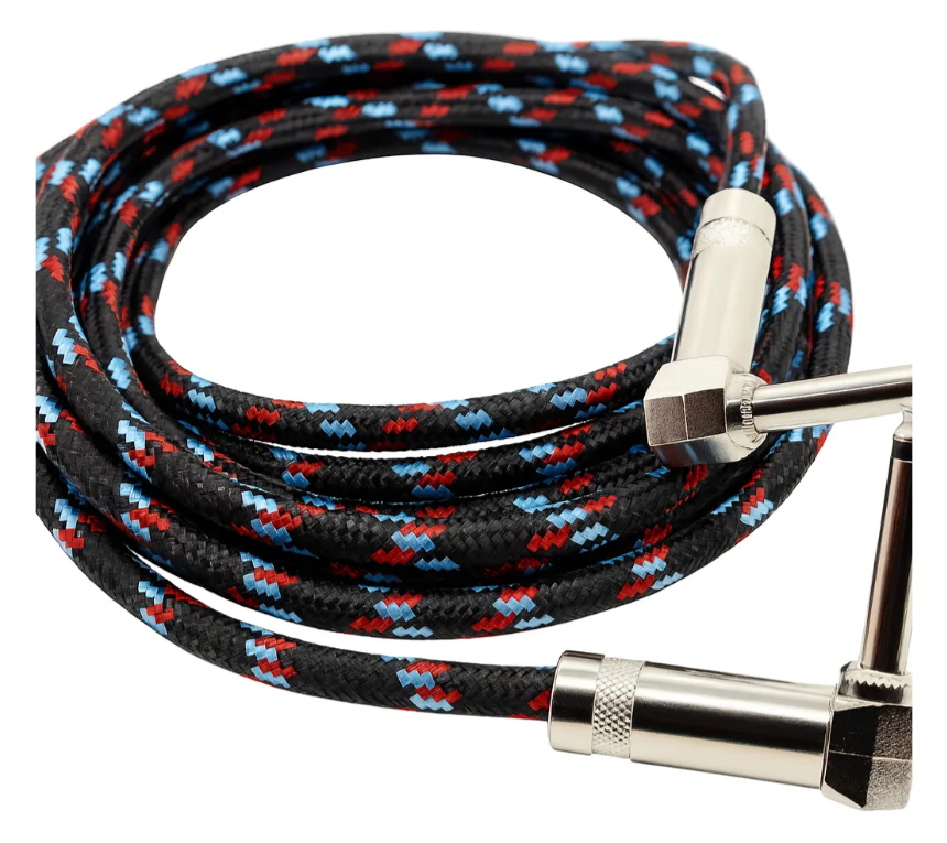 Cable Para Guitarra 6.3mm Plug En L 3m Radox 080-832 Radox