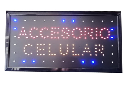 Anuncio Luminoso Led Accesorios Para Celular Radox 246-409