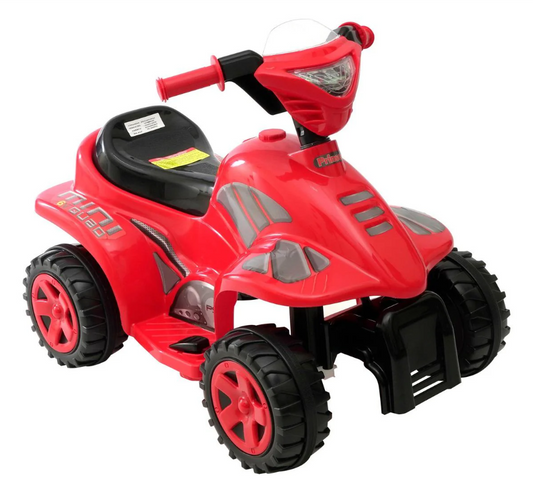 Moto Eléctrica Mini Quad De Prinsel Rojo