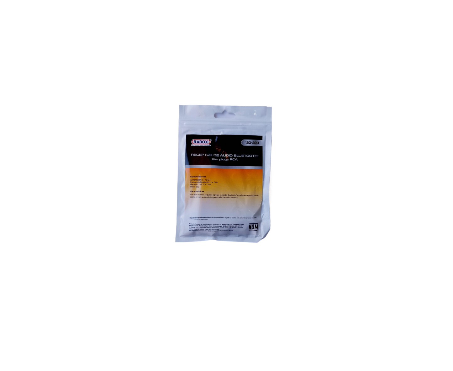 Receptor De Audio Bluetooth C/plugs Rca 130-223 Radox