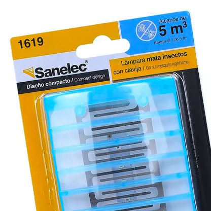 Mata insectos de pared 0.5w 120v 1619 Sanelec