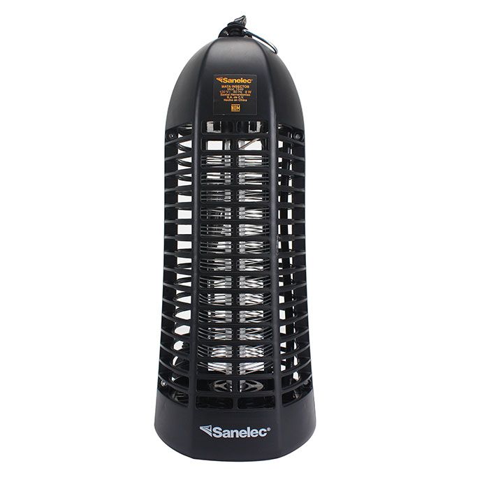 Mata insectops 8w 120v color negro 1649 Sanelec