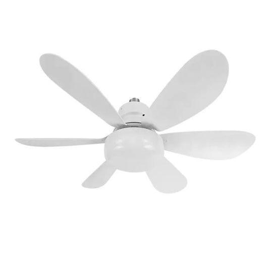 Lampara Con Ventilador 40w Con Lampara Control Remoto Sanelec 1853