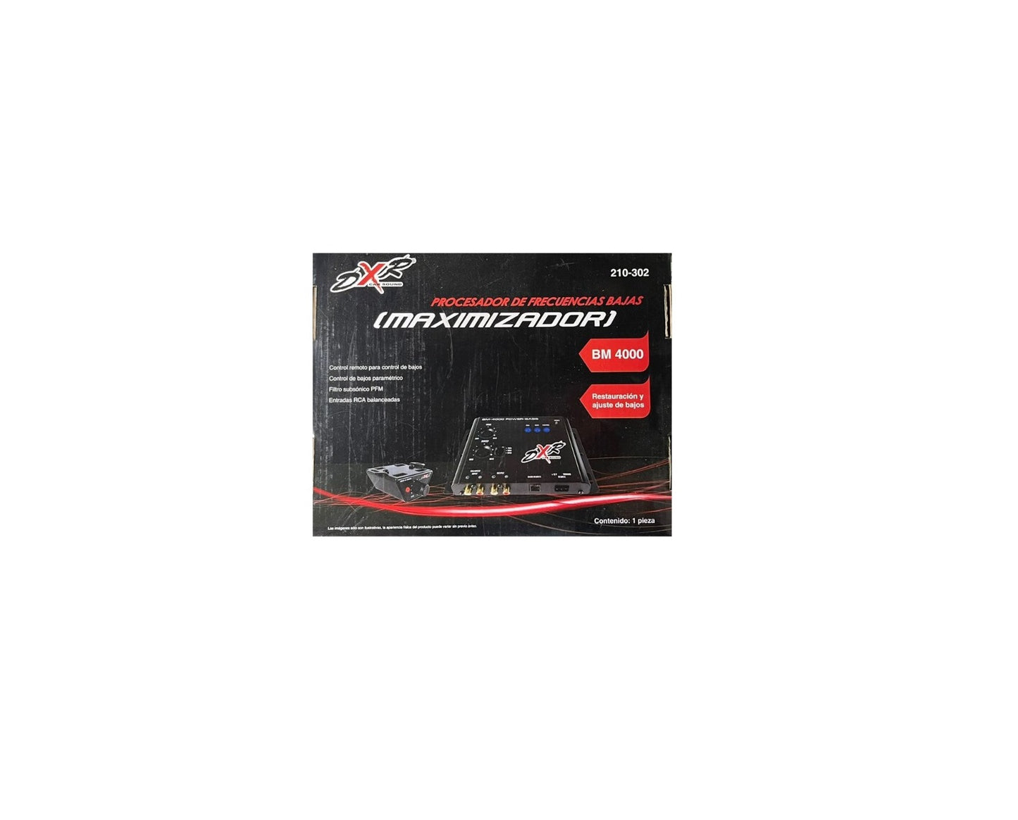 Procesador De Frecuencias Bajas Maximizador BM-4000 Radox 210-302