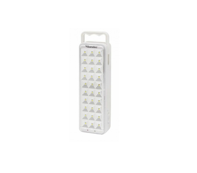 Lámpara De Emergencia Recargable Con 30 Leds  Sanelec 2163