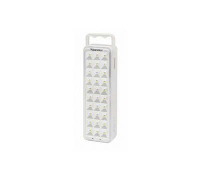 Lámpara De Emergencia Recargable Con 30 Leds  Sanelec 2163