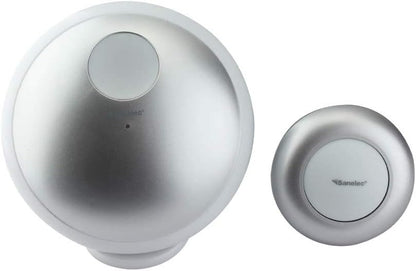 TIMBRE INALAMBRICO DE ESFERA GRIS 2630 SANELEC