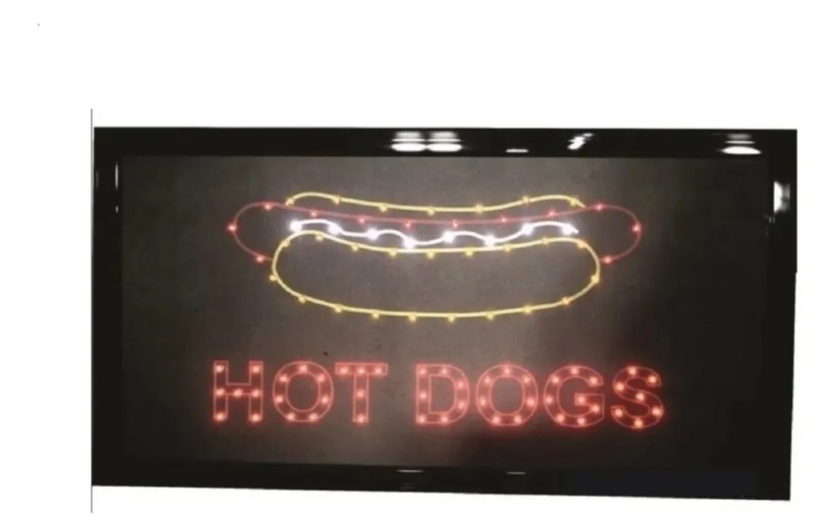 Anuncio Luminoso Led De Hot Dogs 246-415 Radox