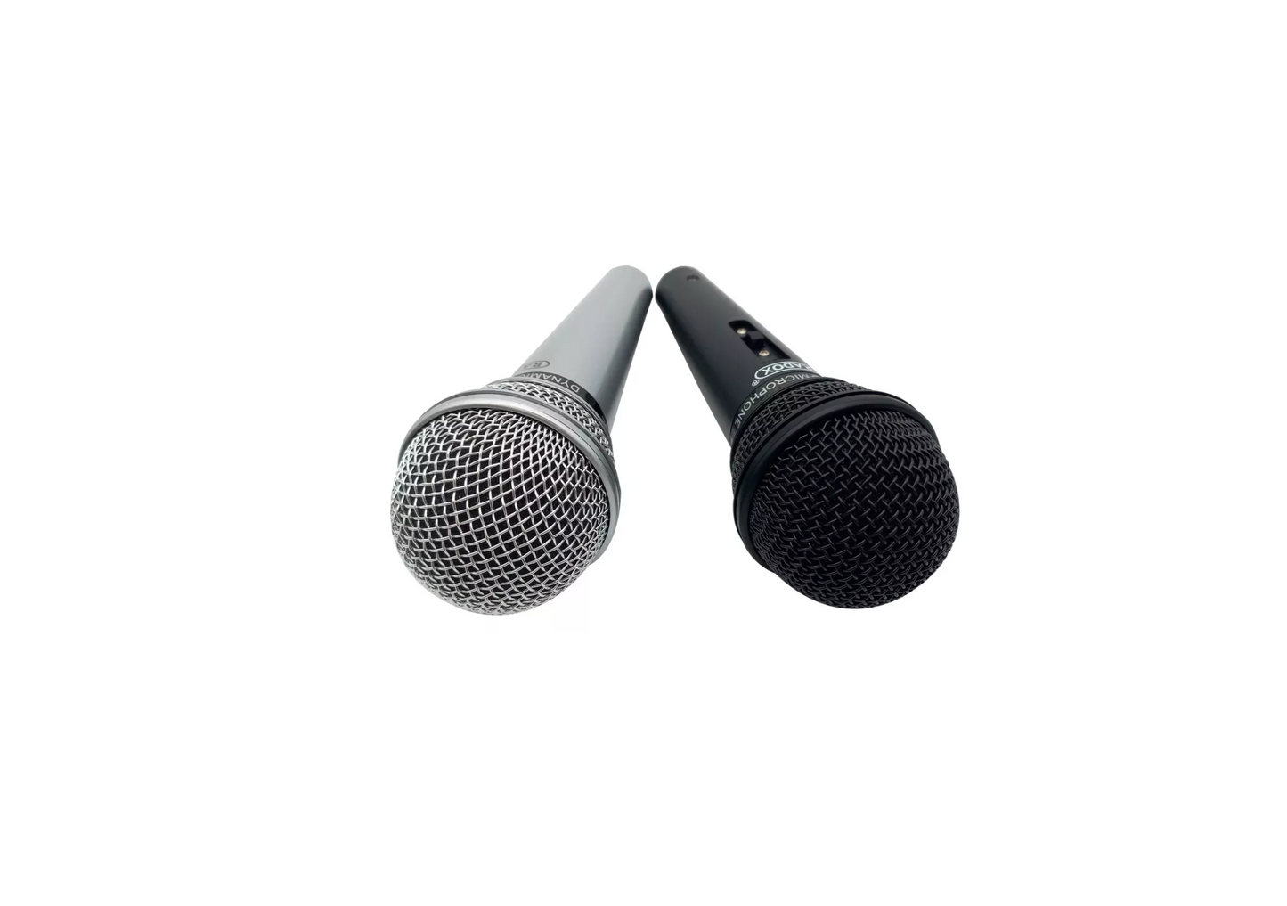 Juego De 2 Microfonos Dinamicos Unidireccionales Radox 490-010