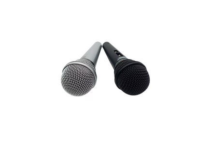 Juego De 2 Microfonos Dinamicos Unidireccionales Radox 490-010