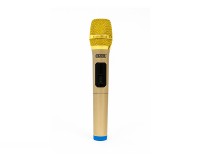 Sistema De Micrófonos Inalámbricos UHF Radox 490-470