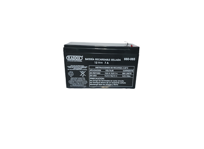 Batería Recargable Sellada 12V 7A Radox 660-065
