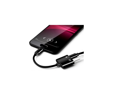 Cable Adaptador Usb Tipo C A Audio 3.5 Mm Y Carga Radox 700-126