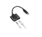 Cable Adaptador Usb Tipo C A Audio 3.5 Mm Y Carga Radox 700-126