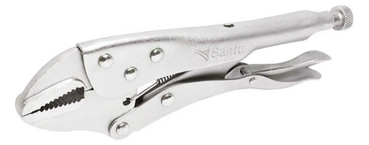 Pinza De Presion Ajustable Curva De Acero 10"  7152 Santul