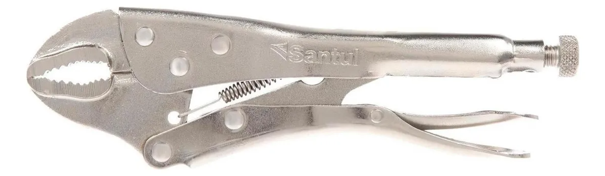 Pinza De Presion Ajustable Curva De Acero 10"  7152 Santul