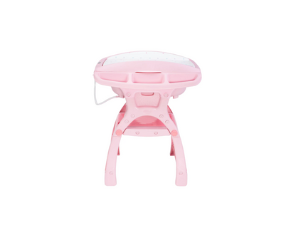 Baby Evolution Girl 3 En 1 Silla Alta, Bañera Y Escritorio Prinsel