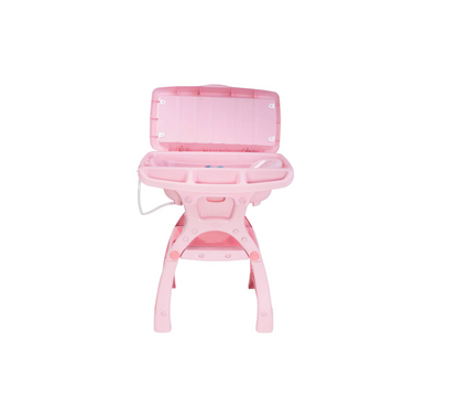 Baby Evolution Girl 3 En 1 Silla Alta, Bañera Y Escritorio Prinsel
