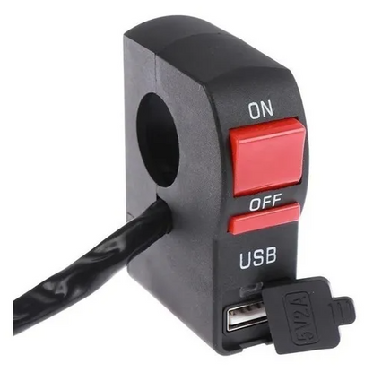 Interruptor Encendido/apagado Enchufe De Carga usb Radox 835-344