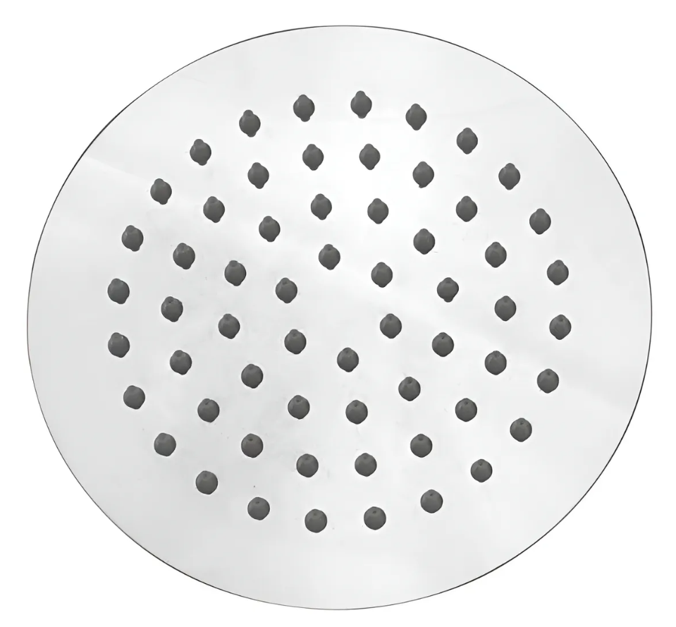 Regadera Redonda 6 Pulgadas Acero Inoxidable Sanplom  8500