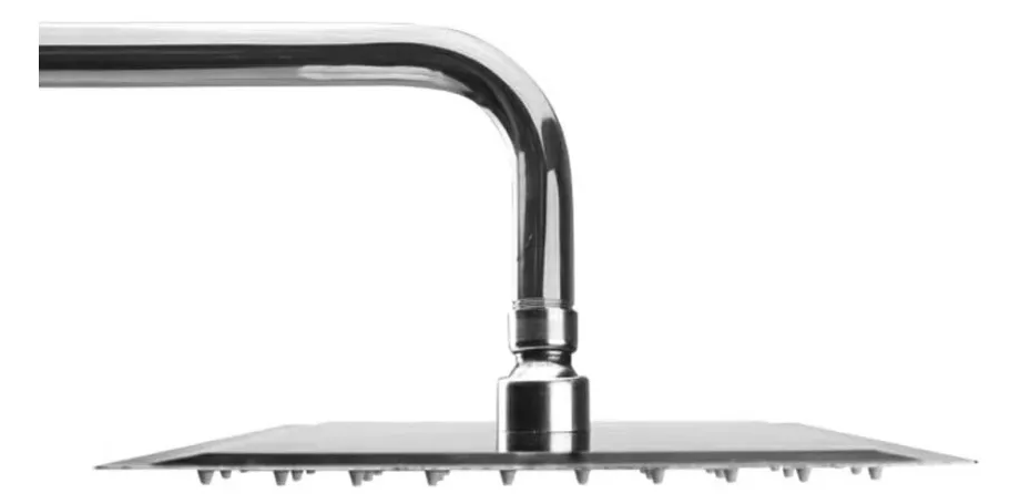 Regadera Cuadrada 8 Pulgadas Acero Inoxidable Sanplom 8503