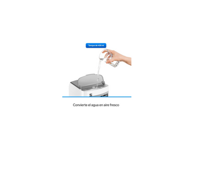 Mini Enfriador Personal Con Luz Led AIR-401 Steren