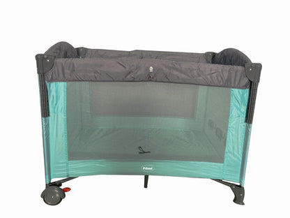 Cuna Corral Armable Colecho Mecedora Prinsel Unisex Azul