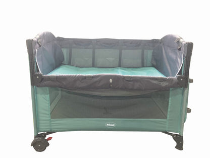 Cuna Corral Armable Colecho Mecedora Prinsel Unisex Azul