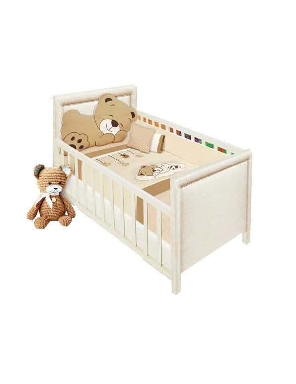 Set De Edredón Cuna Cama Corral Dormilon Gold Ccc Baby Baby