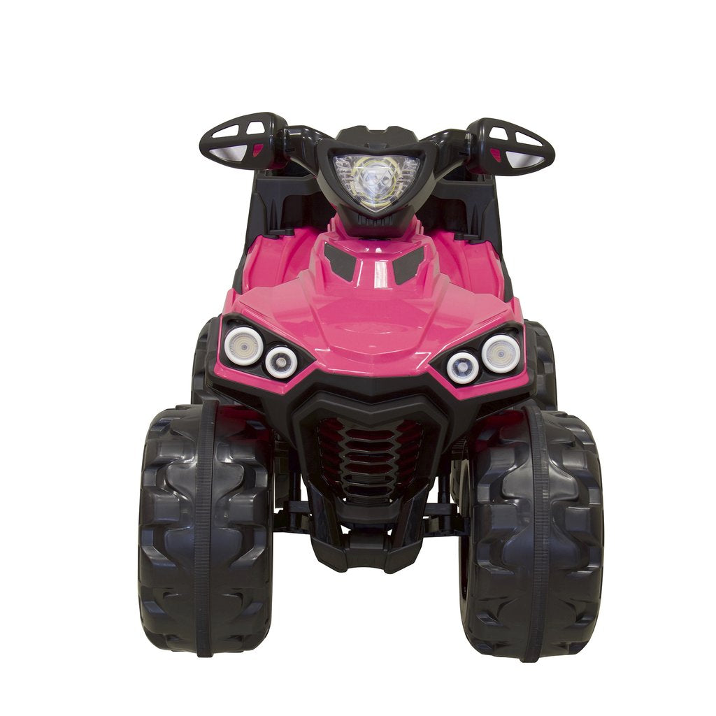 Moto Cuatrimoto Electrica Cobra Rosa Prinsel