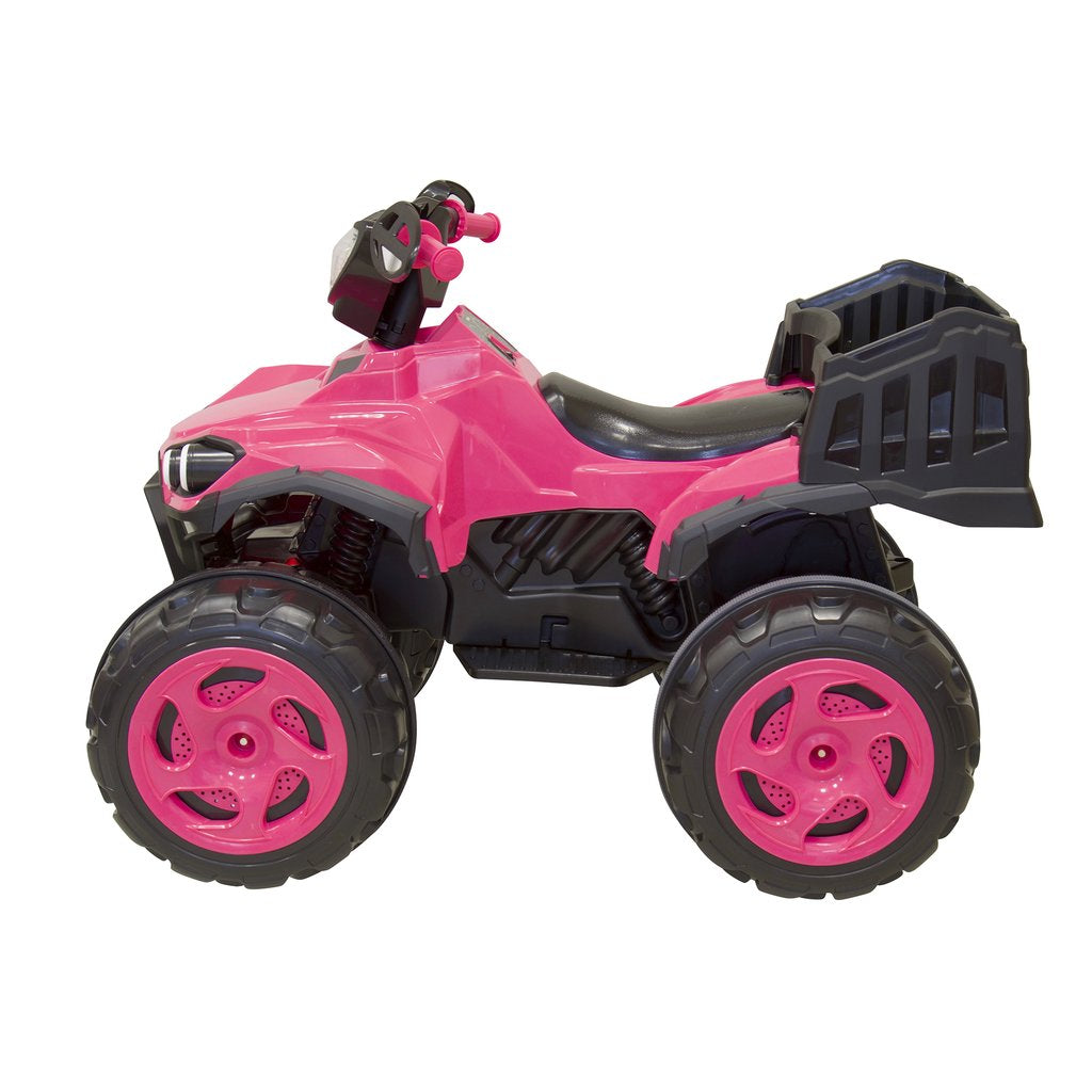 Moto Cuatrimoto Electrica Cobra Rosa Prinsel