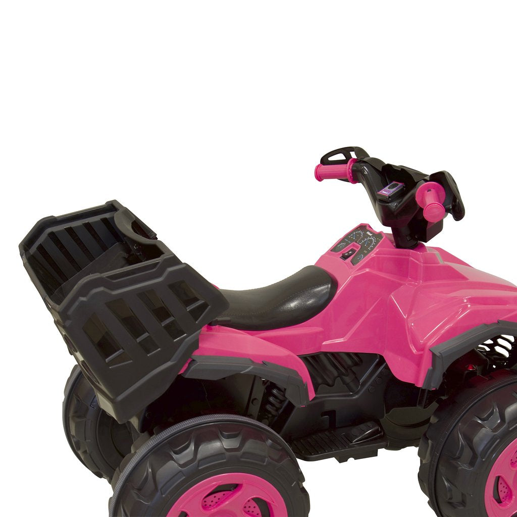 Moto Cuatrimoto Electrica Cobra Rosa Prinsel