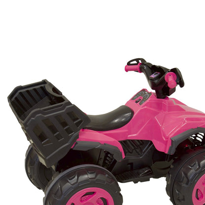 Moto Cuatrimoto Electrica Cobra Rosa Prinsel
