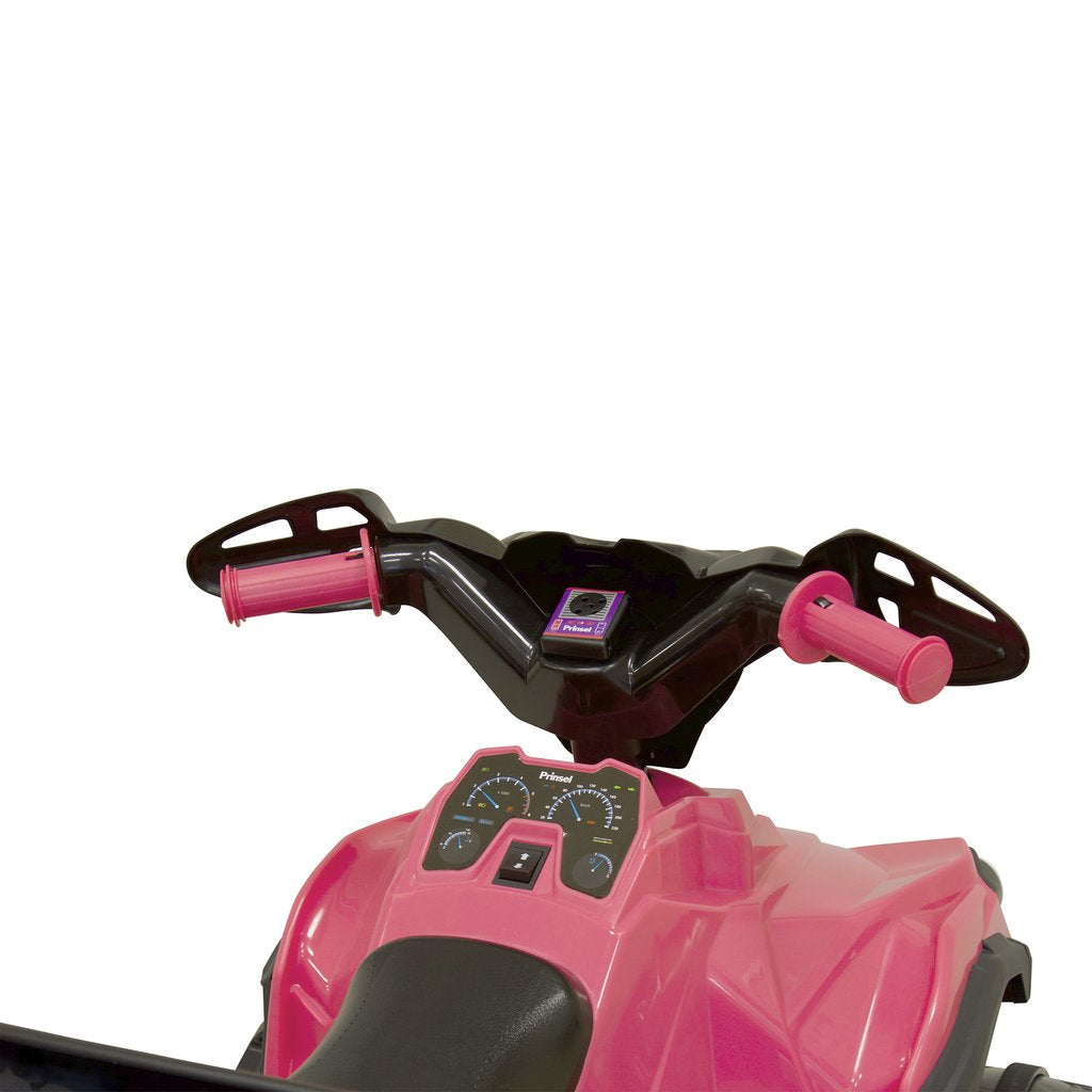 Moto Cuatrimoto Electrica Cobra Rosa Prinsel