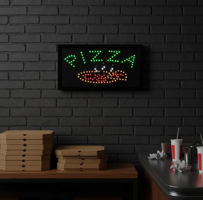 Anuncio Luminoso Led De Pizza 246-420 Radox