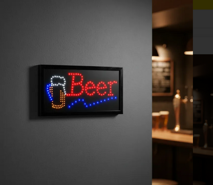Anuncio Luminoso Led De Beer Radox 246-405