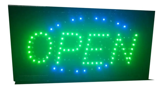 Letrero Luminosos Led Open/close 2 En 1 Anuncio Radox 246-445