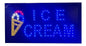Anuncio Luminoso Led Para Negocio De Ice Cream 246-444 Radox