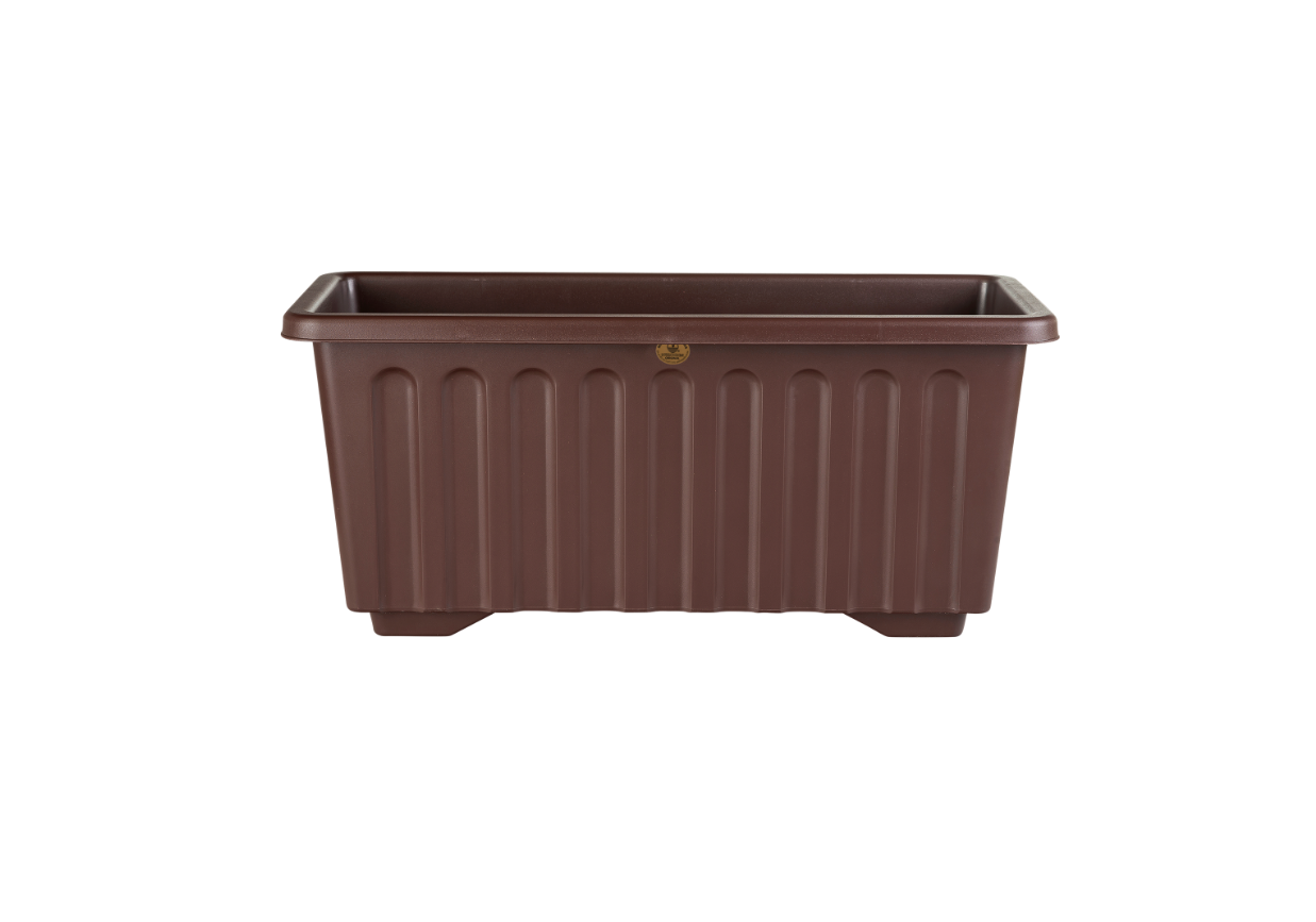 Maceta Jardinera Griega La Ardilla Chocolate JARG7006