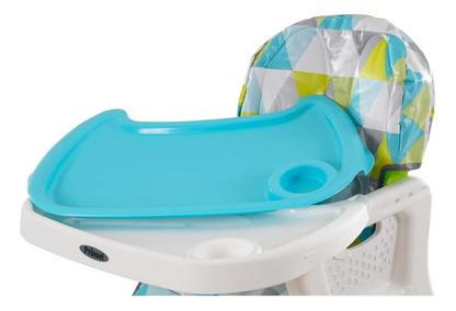 Silla Alta Prinsel Kinder City Triángulos verde 1055 prinsel